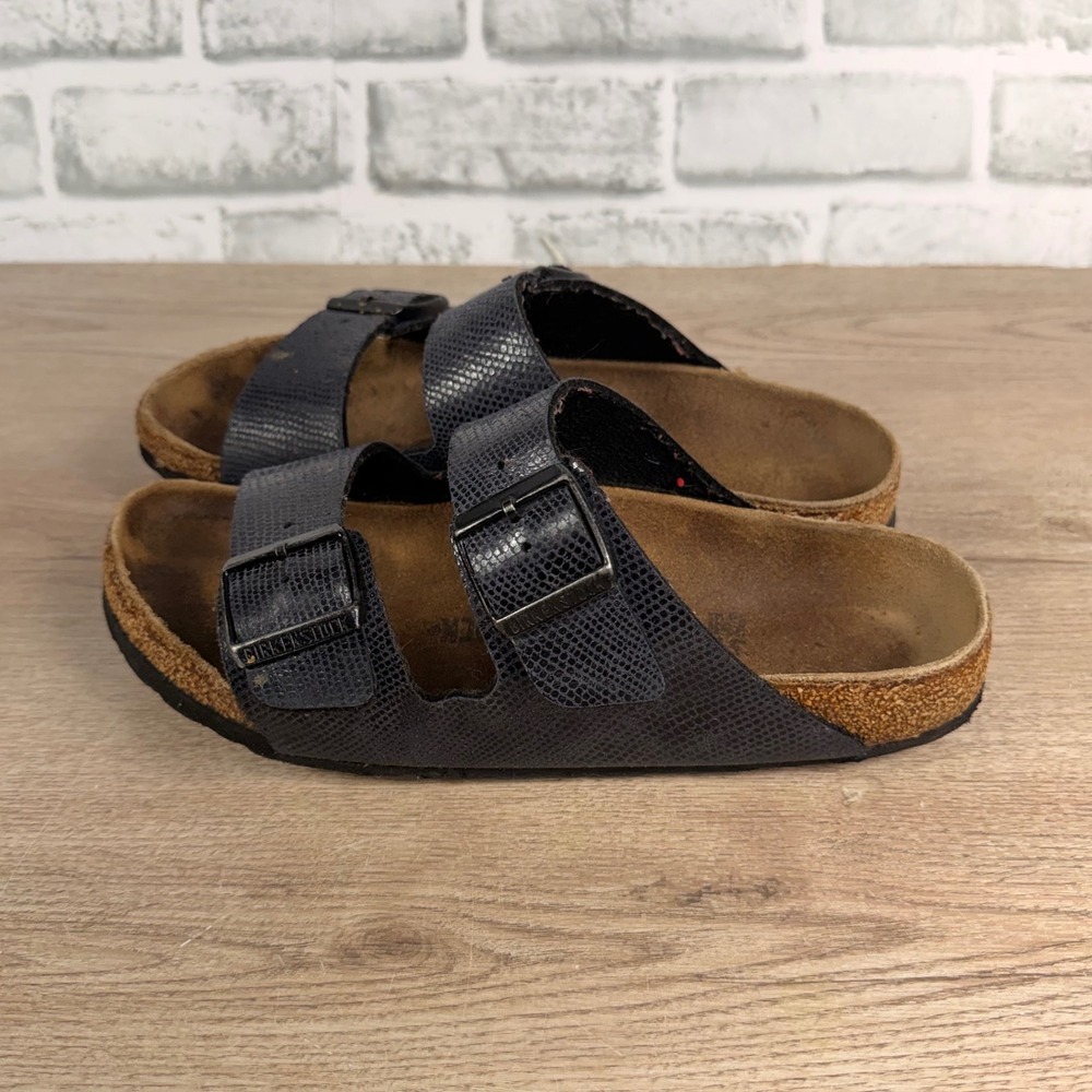 Birkenstock Arizona Sandals Snakeskin Womens 39